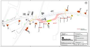 Zapora - začasni most